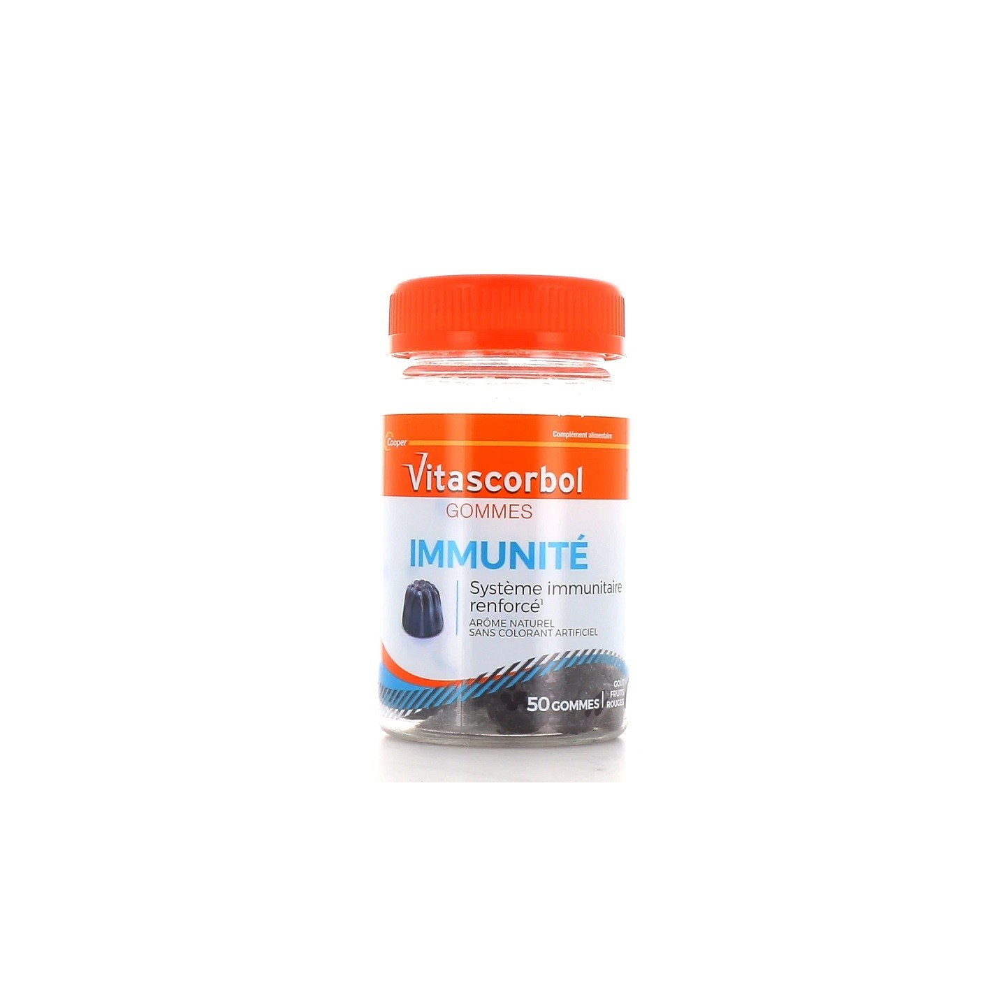 Cooper Vitascorbol immunité - 50 gommes