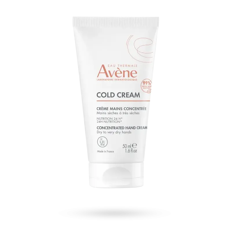 Cr&egrave;me mains concentr&eacute;e Cold Cream Av&egrave;ne - Mains s&egrave;ches &agrave; tr&egrave;s s&egrave;ches