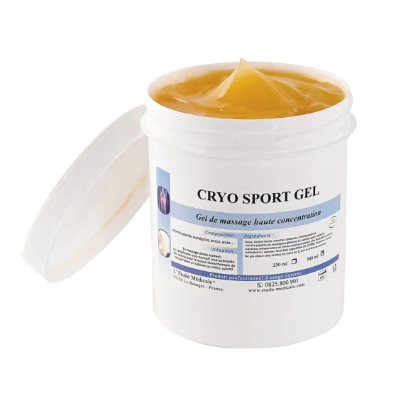 CRYOLINE SPORT GEL EFFET FROID 500 ML