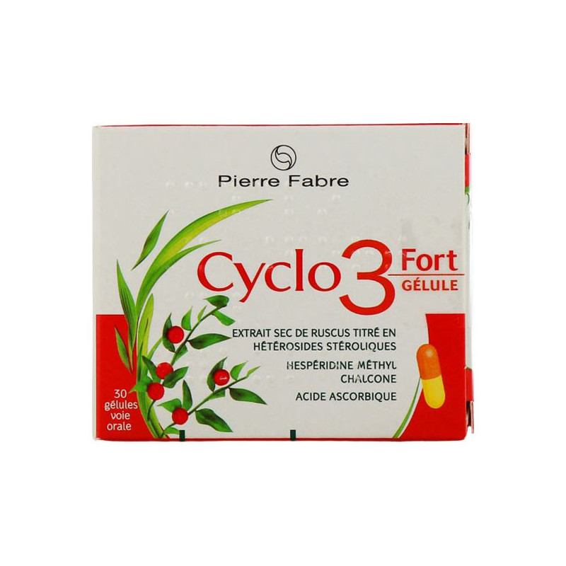 Pharmacie Bastille - Cyclo 3 Fort 30 gélules