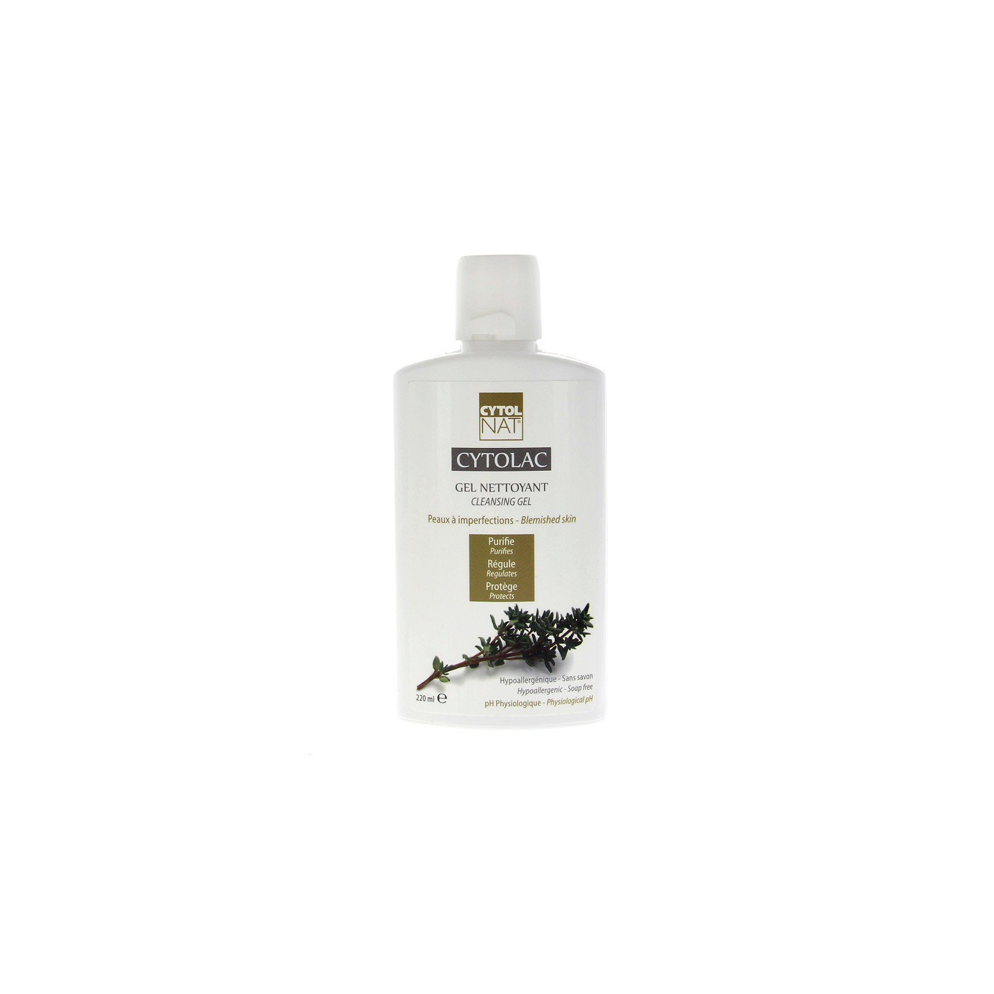 Cytolnat Gel nettoyant régulateur Cytolac - 250ml