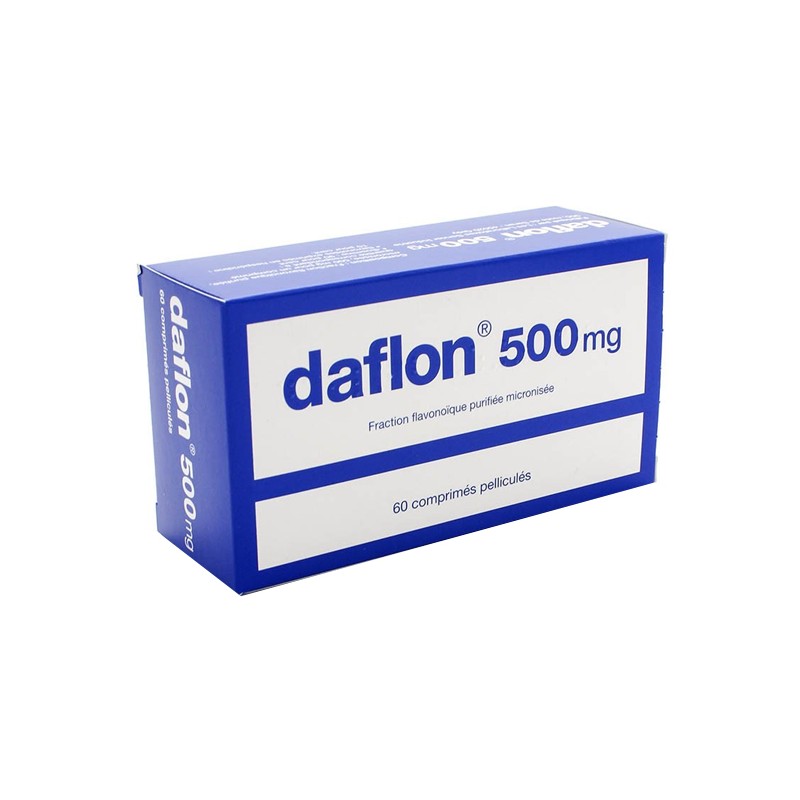 Pharmacie Bastille - Daflon 500mg 60 comprimés pelliculés