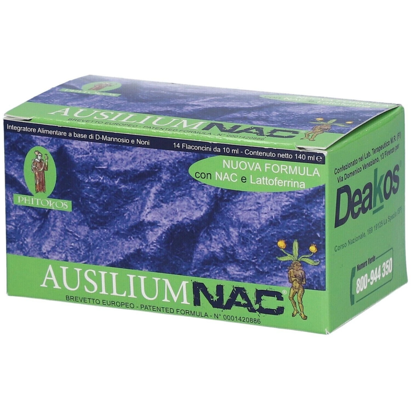 Deakos Ausilium Nac - 14 flacons