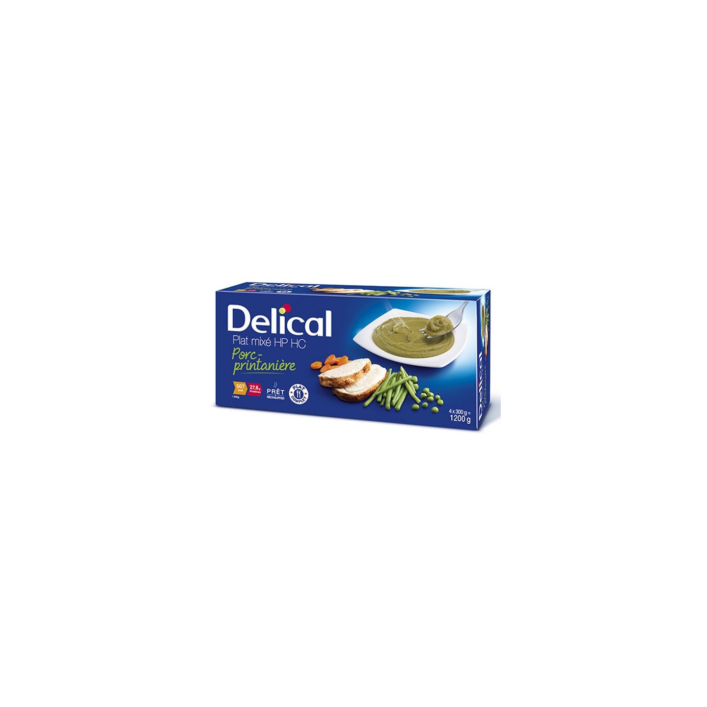 Delical Nutra'Mix HP/HC Porc Printanière - 4 x 300g