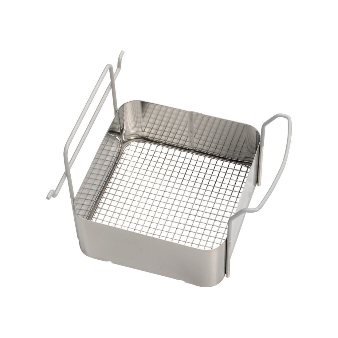 Demi-panier perforé en inox pour bac ultrason S130H