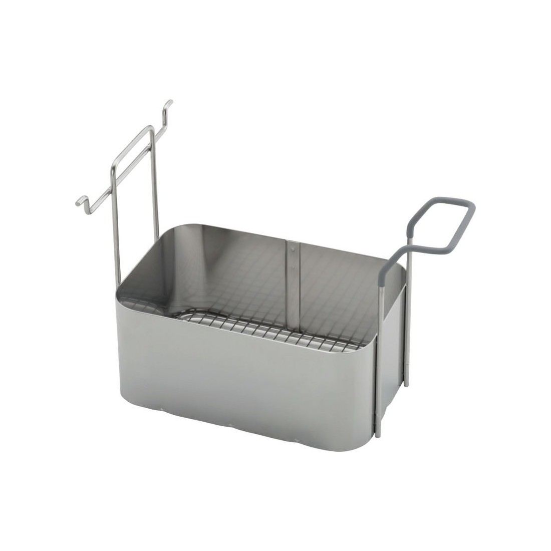 Demi-panier perforé en inox pour bac ultrason S90H
