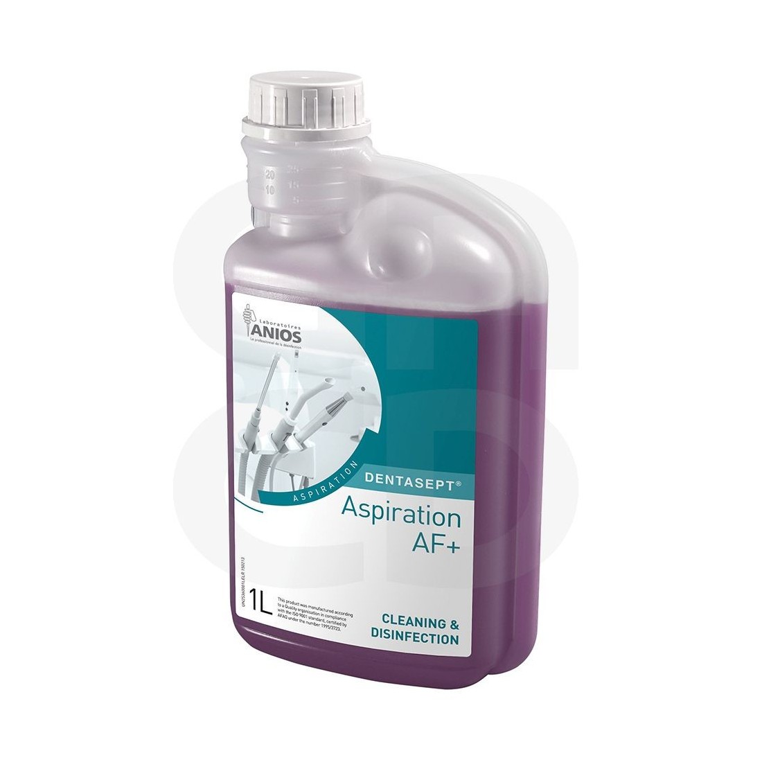 Dentasept Aspiration AF + Bidon de 2 L, avec doseur gradué