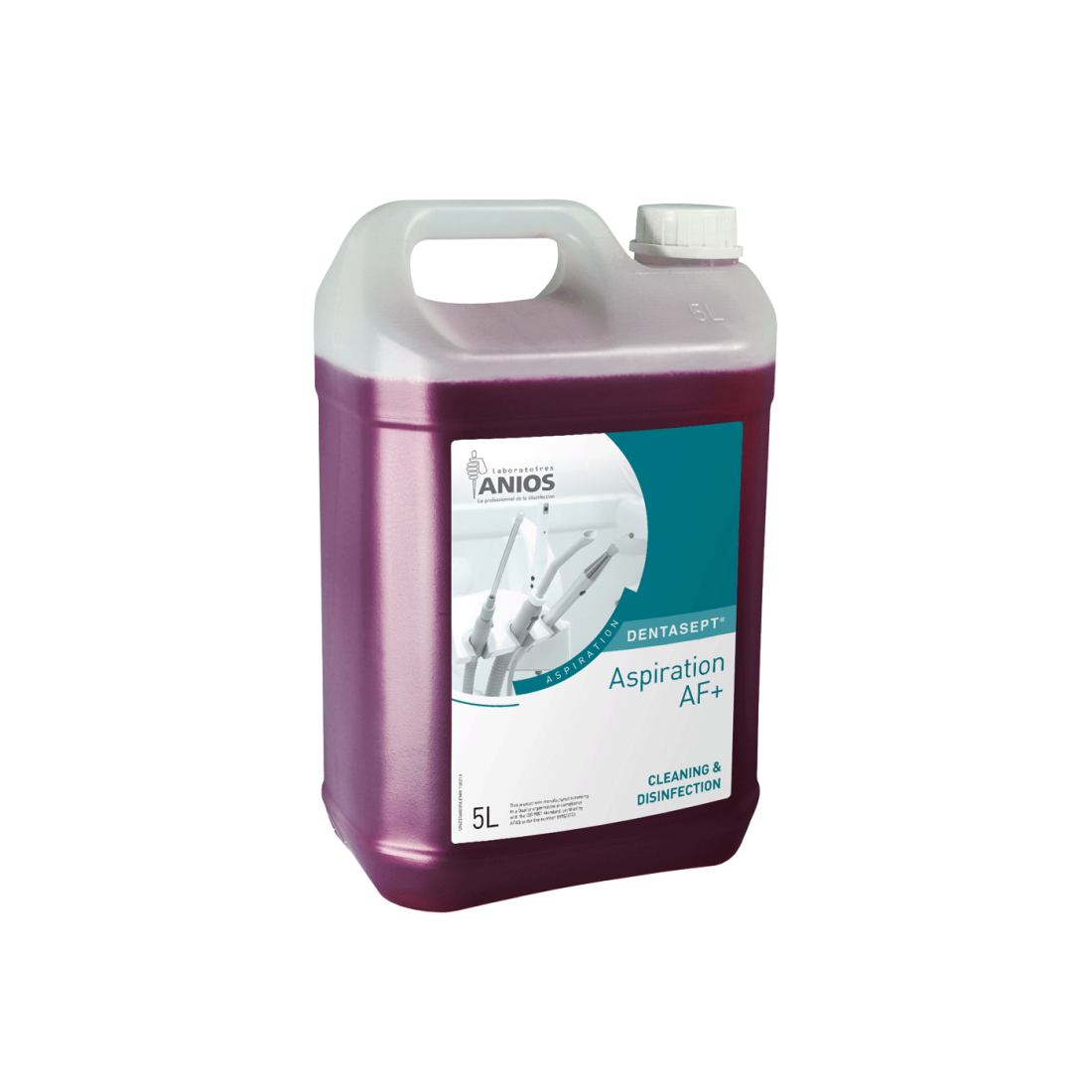 Dentasept Aspiration AF + Bidon de 5 L, avec pompe doseuse
