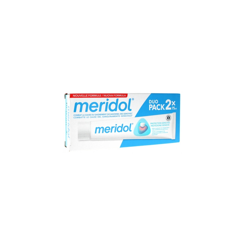 Meridol Dentifrice Pack Double 2 x 75ml