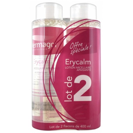 Dermagor Erycalm Lotion Micellaire Apaisante Lot de 2 x 400 ml