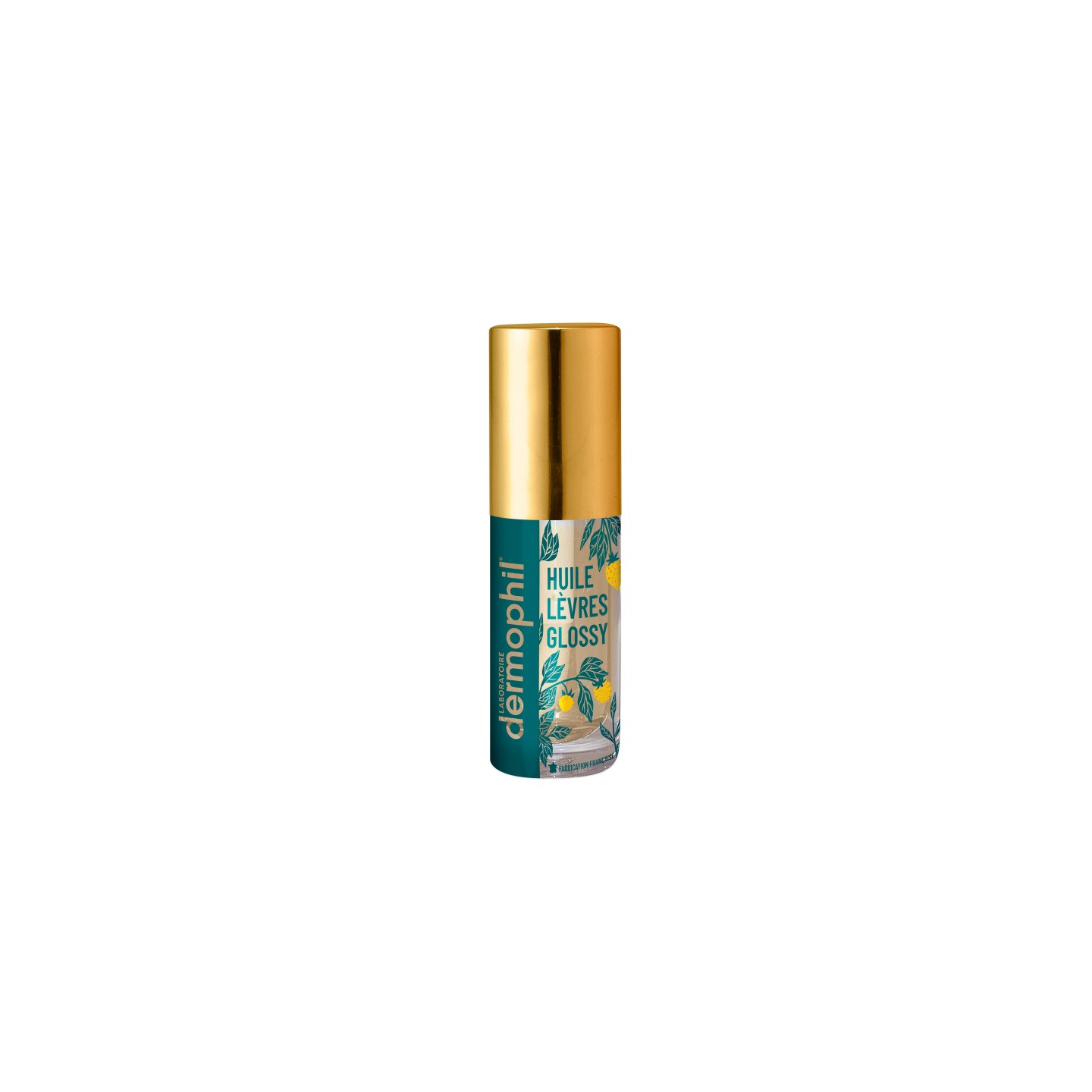 Dermophil Indien Huile lèvres glossy fruits rouges - 5ml
