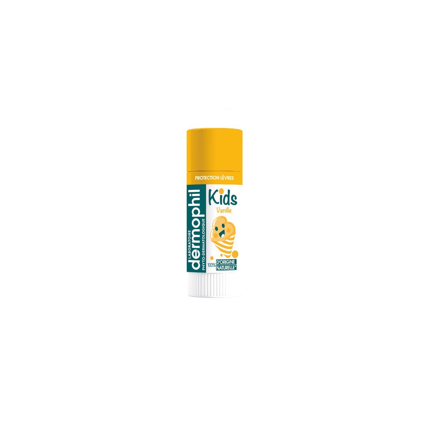Dermophil Indien Stick lèvre protection kids goût vanille - 4g