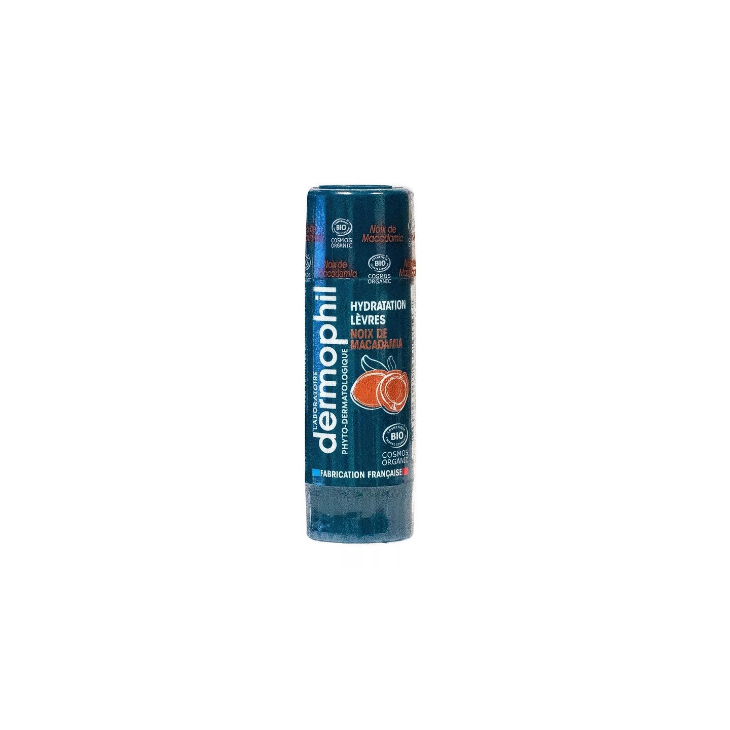 Dermophil Indien Stick lèvres hydratation Noix de Macadamia Bio - 4g