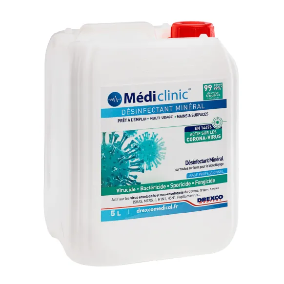 DÉSINFECTANT MINÉRAL - 5 LITRES