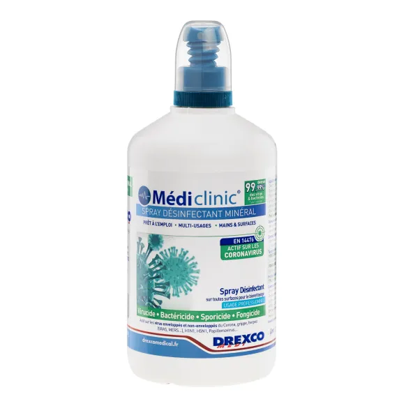 DÉSINFECTANT MINÉRAL MAINS ET SURFACES 500 ML