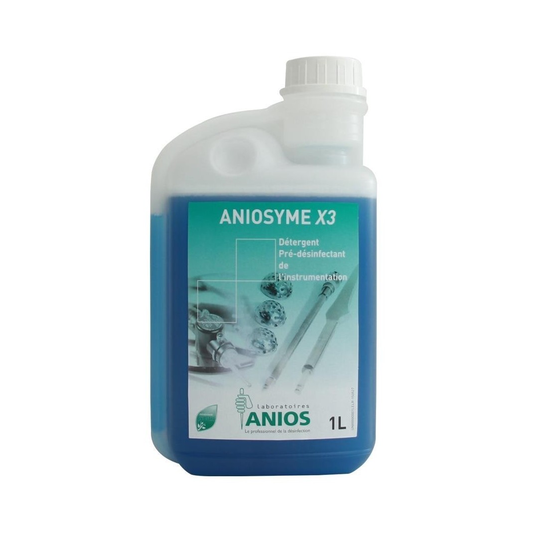 Detergent Pre-Desinfectant Aniosyme X3 Bidon 1 Litre Anios