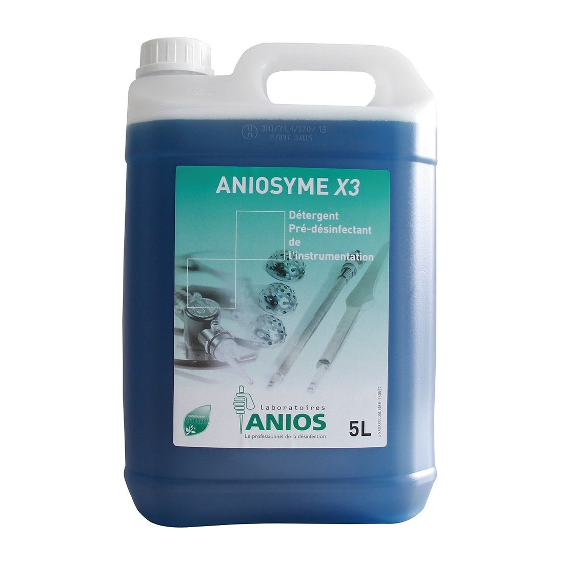 Detergent Pre-Desinfectant Aniosyme X3 Bidon 5 Litre Anios