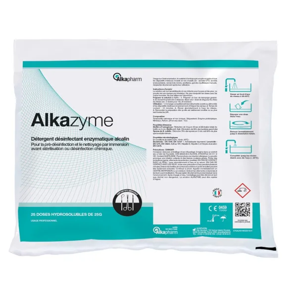 DÉTERGENT PRÉ-DÉSINFECTANT ALKAZYME 5G