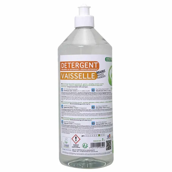 DETERGENT VAISSELLE MAINS ECOLABEL