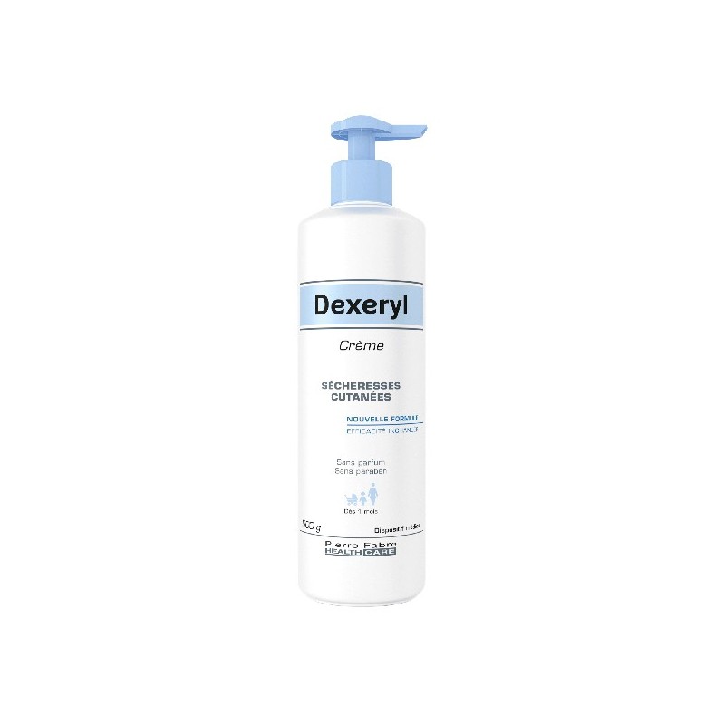 Pharmacie Bastille - Dexeryl crème cutanée flacon pompe 500g