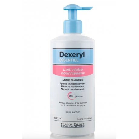 Dexeryl Essentiel Lait Riche Nourrissant 500 ml