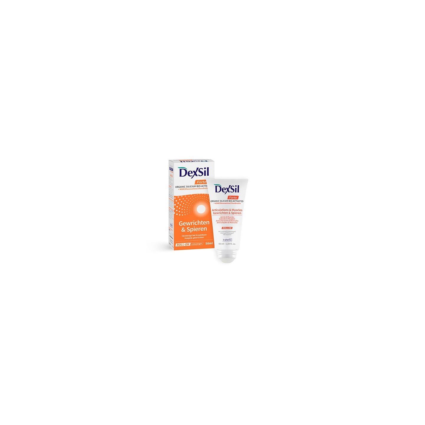 Dexsil Forte Articulations + MSM glucosamine chondroïtine gel corporel - 50ml