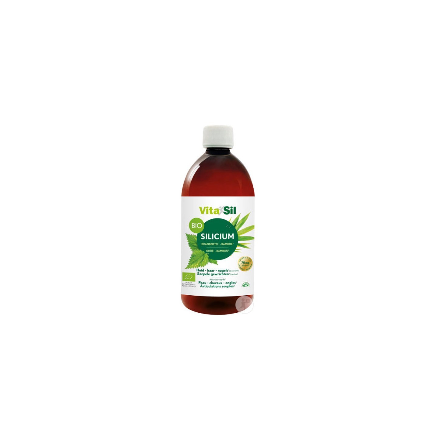 Dexsil Silicium Ortie Bambou Bio en solution buvable - 500ml