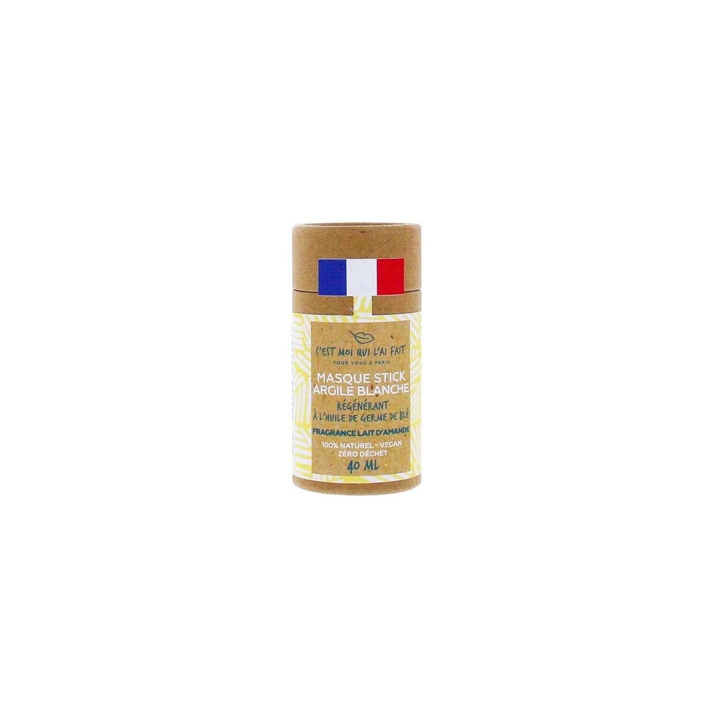 Dietworld Masque Stick Argile Blanche 40ml