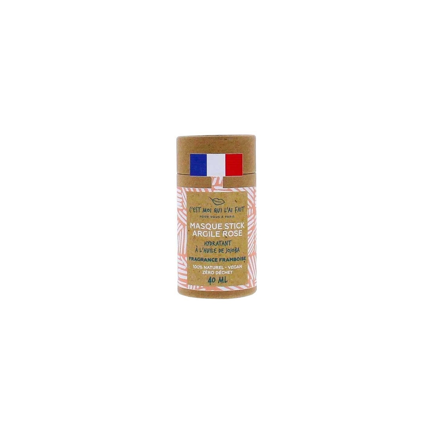 Dietworld Masque Stick Argile Rose 40ml
