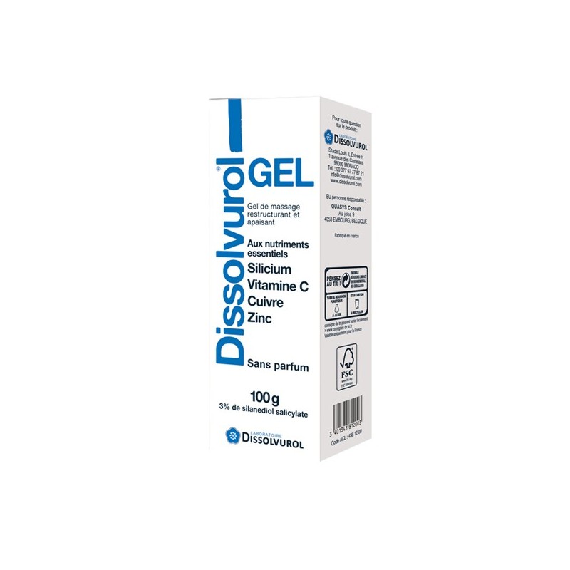 Pharmacie Bastille - Dissolvurol gel 100ml