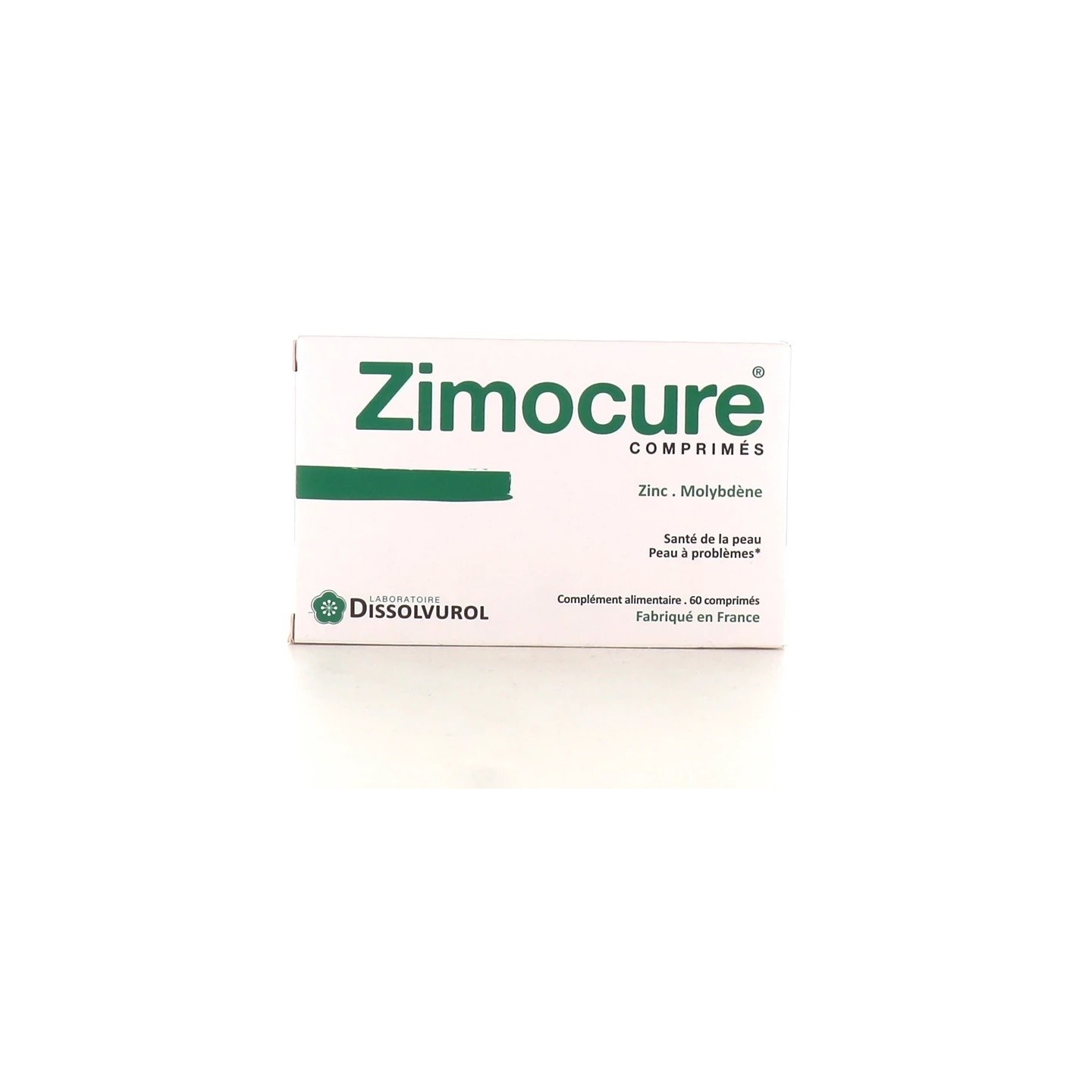 Dissolvurol Zimocure santé de la peau - 60 comprimés