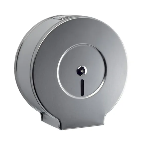 DISTRIBUTEUR MÉTAL "DESIGN" PAPIER HYGIÉNIQUE INOX
