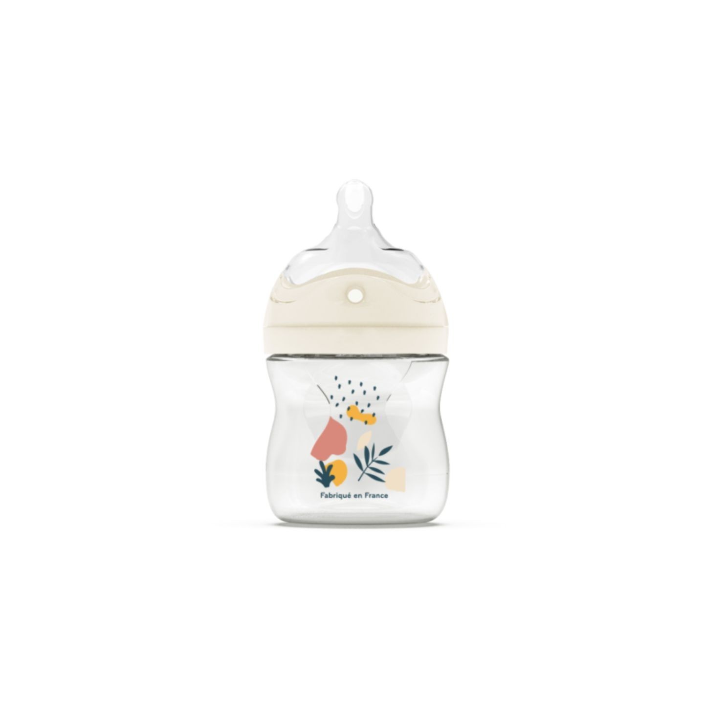 Dodie Biomimétisme Biberon avec tétine multi perforée anti-colique +0 mois débit lent - 150ml