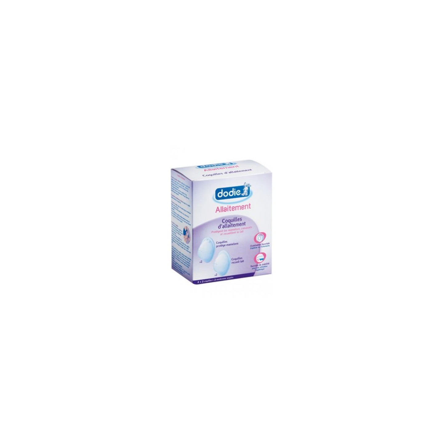 Dodie Coquilles d'allaitement x4