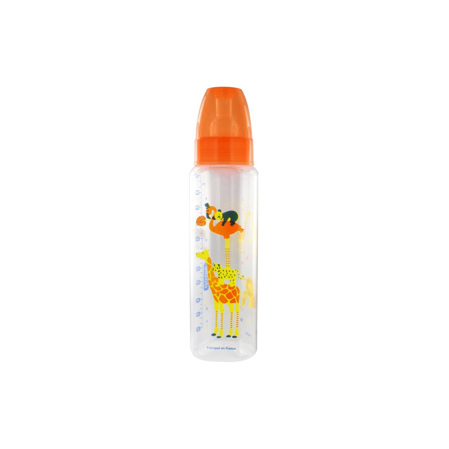 Dodie Mon Biberon 330 ml Col Étroit Orange Safari