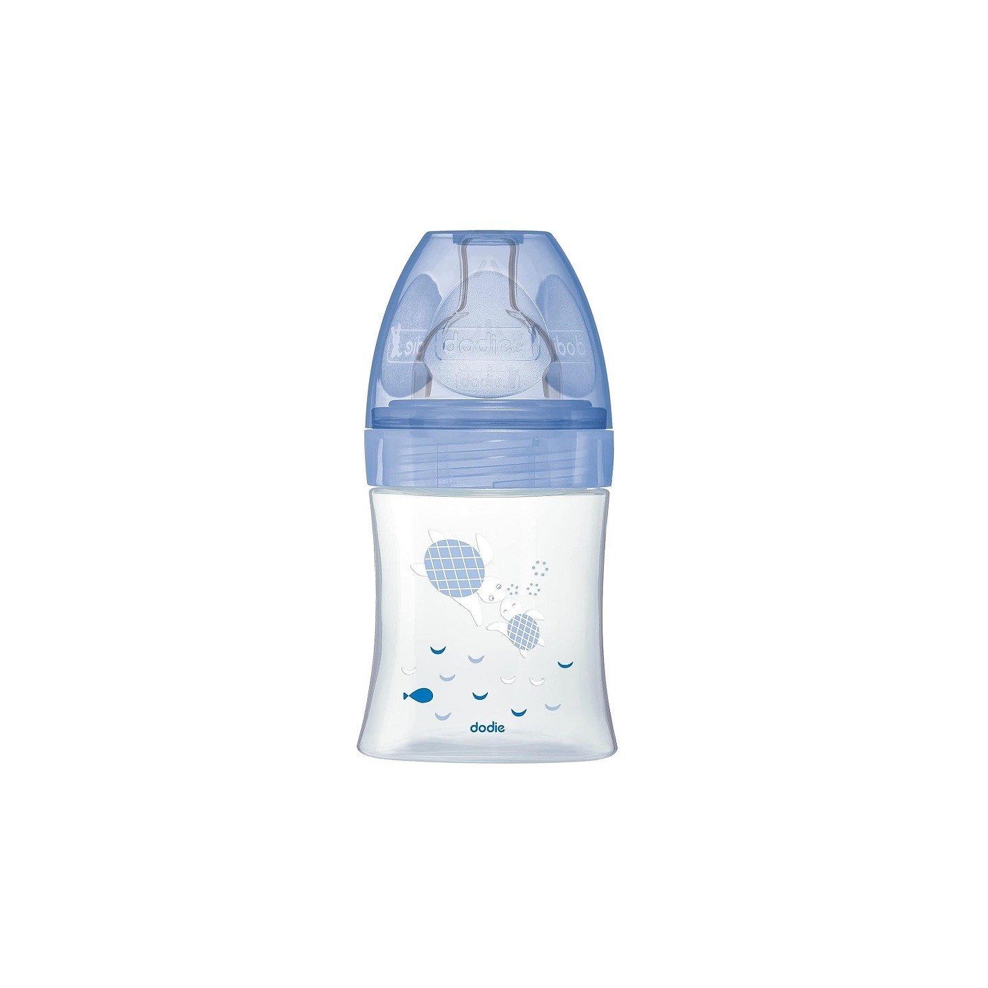 Dodie Sensation+ Biberon anti-colique 0-6 mois mer débit 2 - 150ml