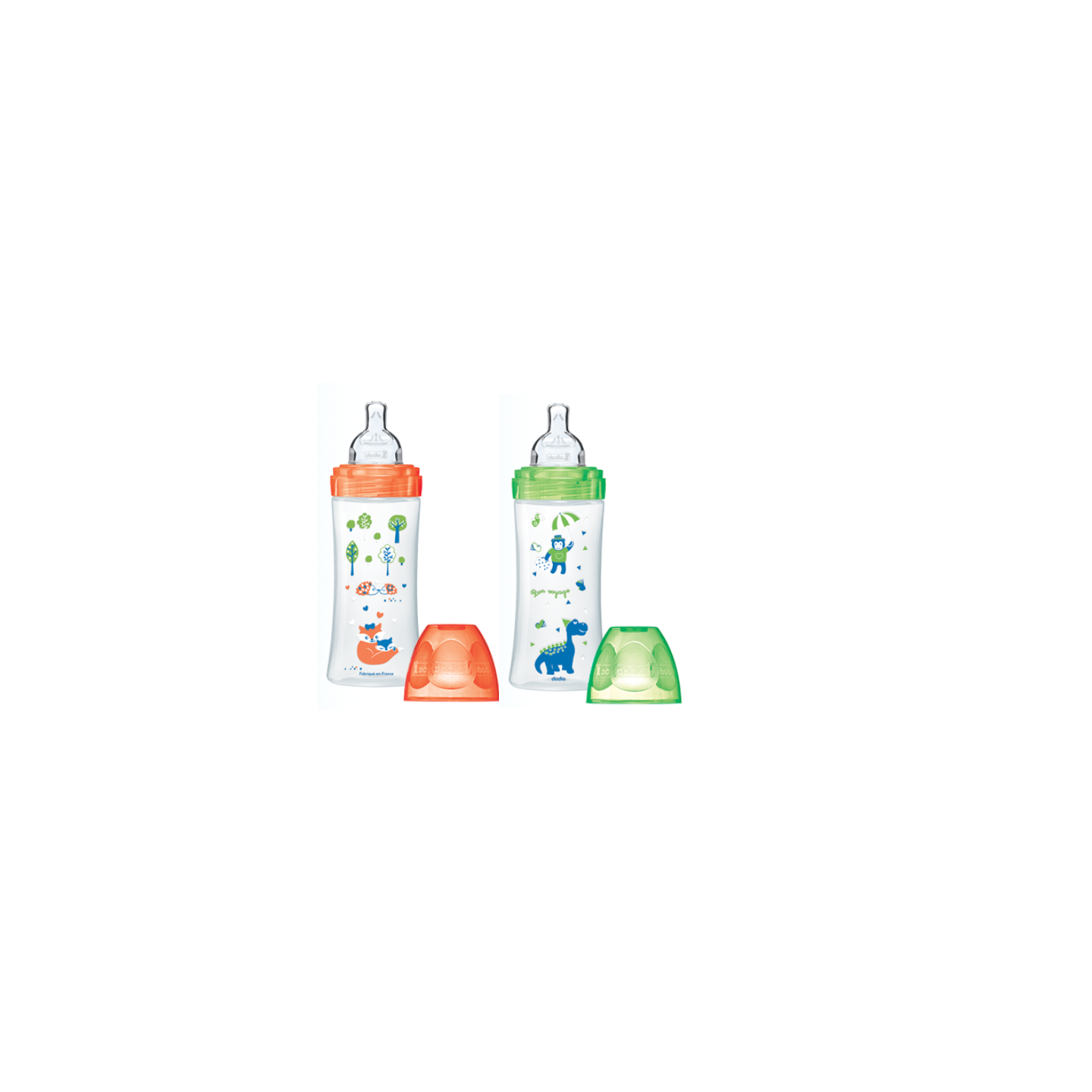 Dodie Sensation+ Biberons 330ml +6 mois lot 2