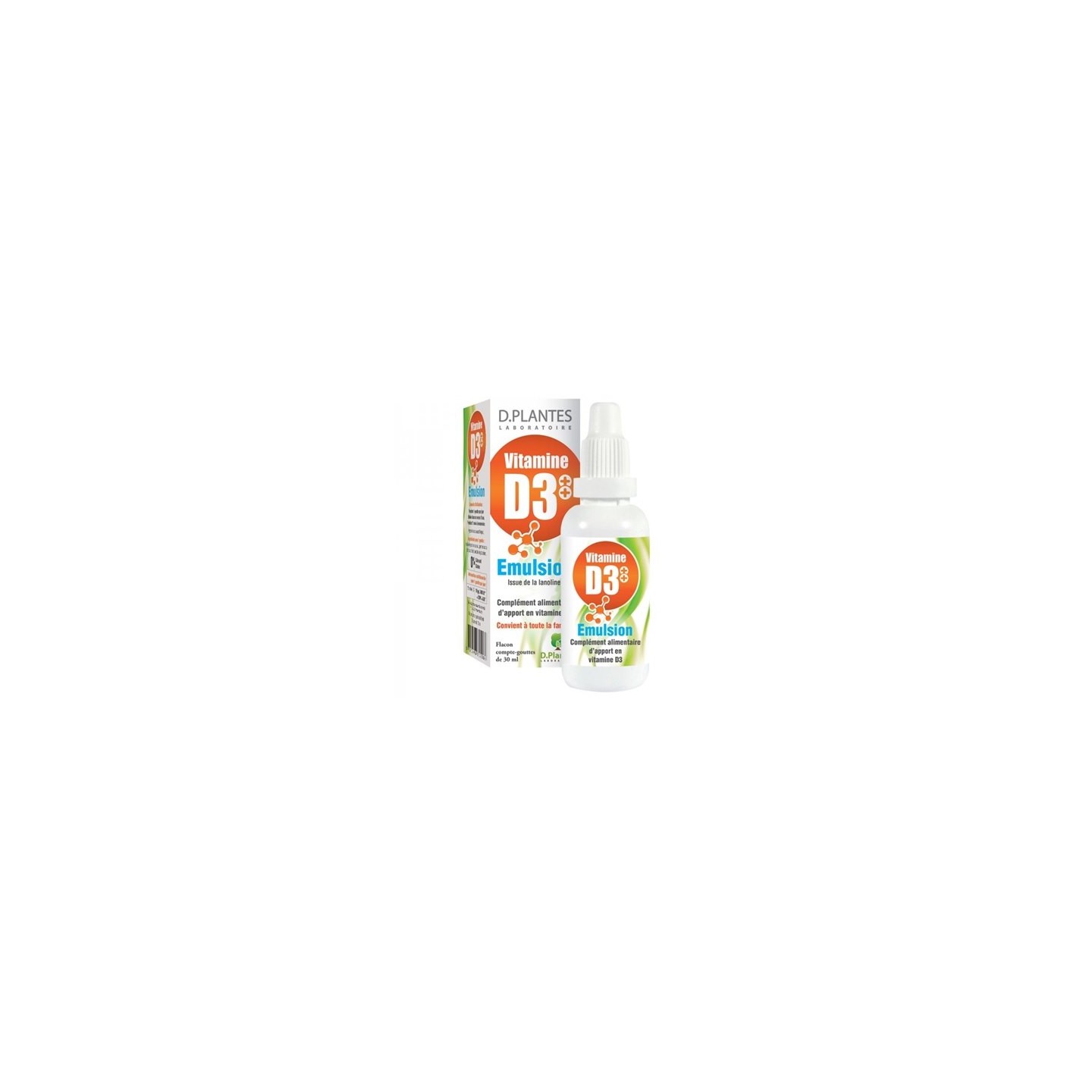 D.Plantes Vitamine D3++ Emulsion - 20 ml