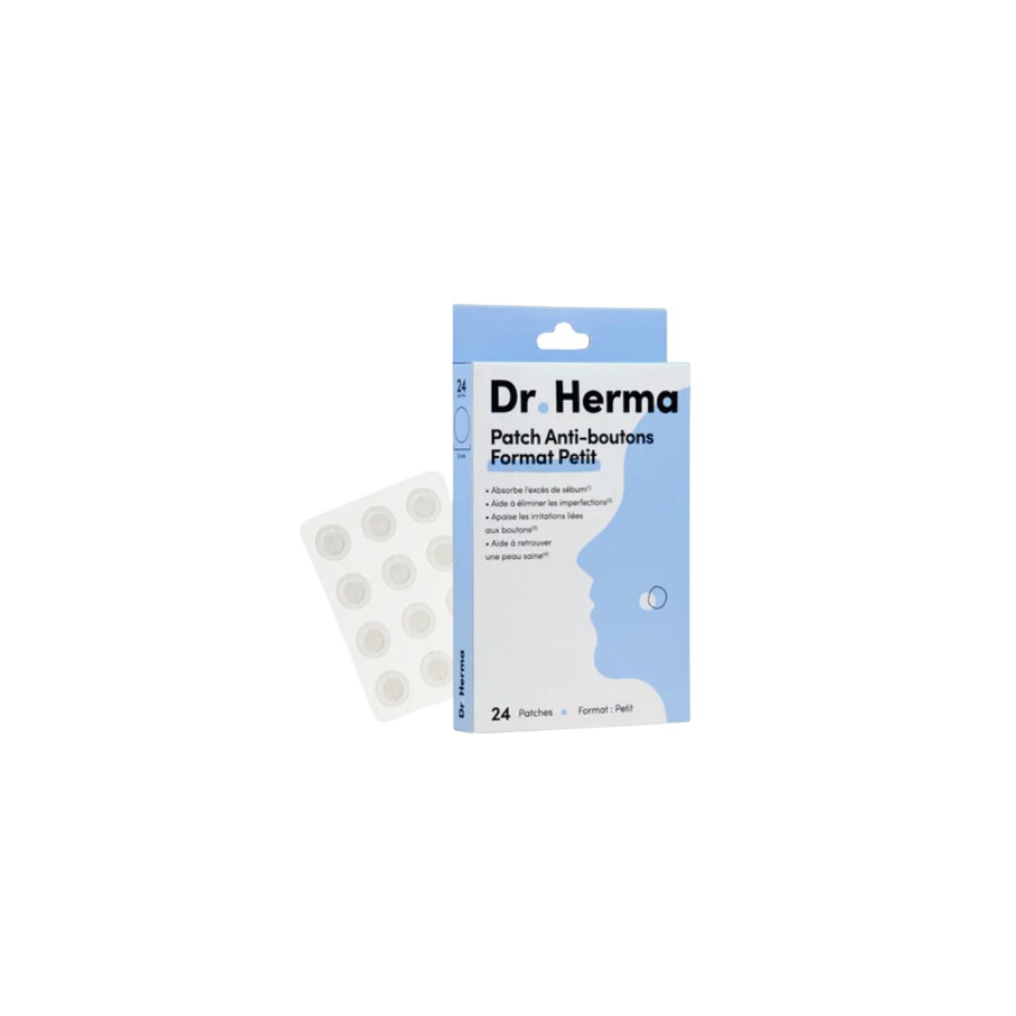 Dr. Herma Patch anti-bouton - Petit format - 24 patchs