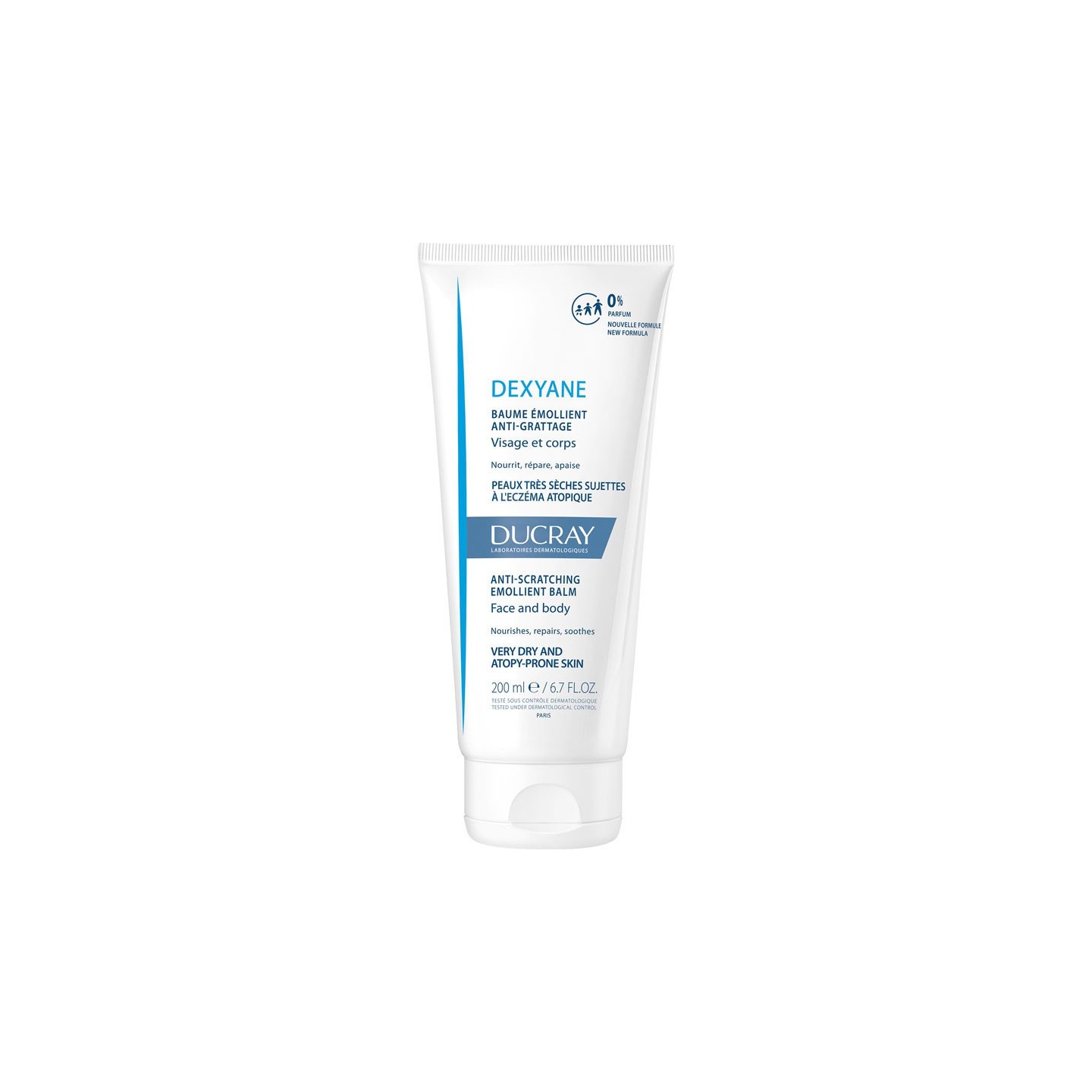 Ducray Dexyane Baume émollient anti-grattage - 200 ml