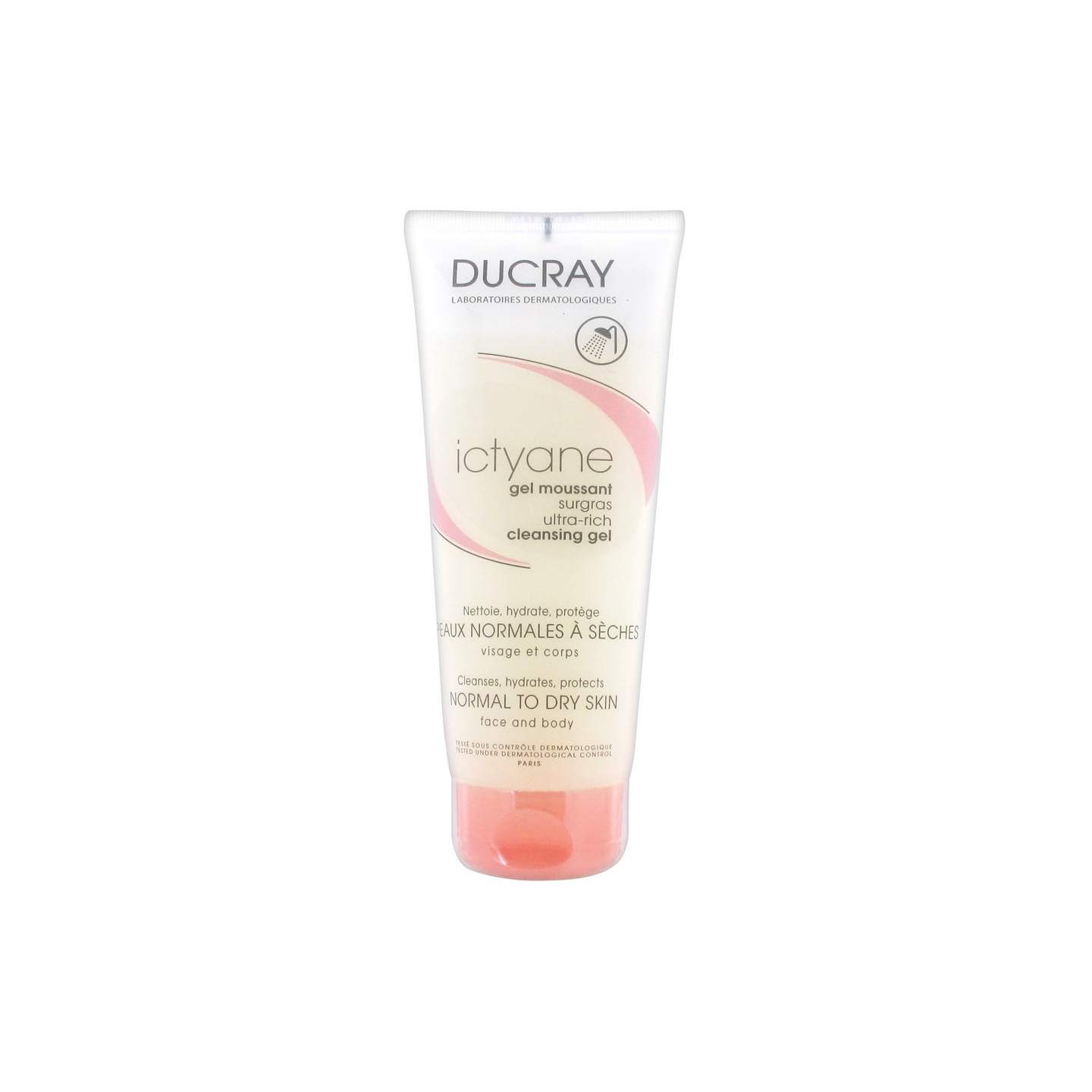 Ducray ictyane gel moussant surgras 200ml