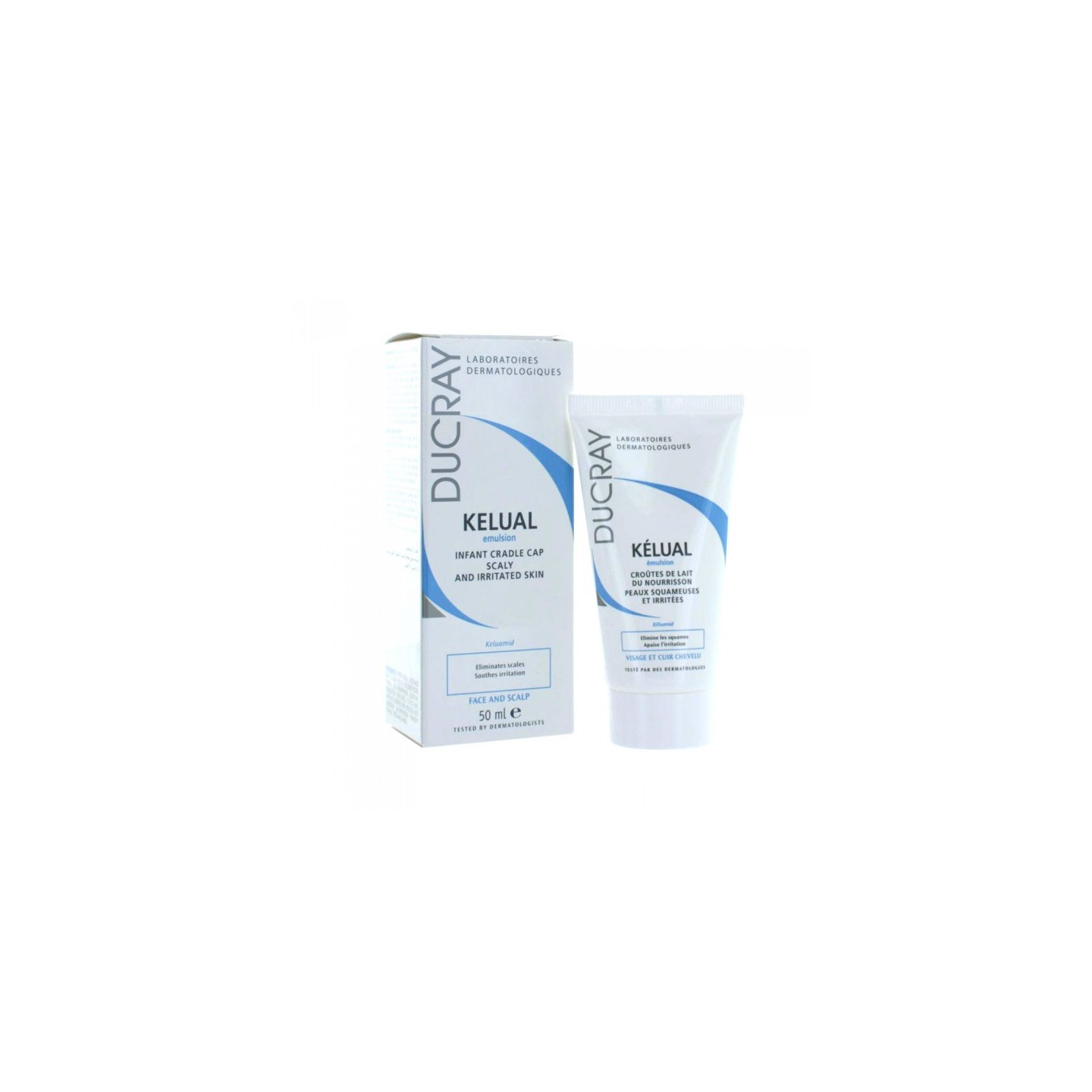 DUCRAY KELUAL EMULSION CROUTE DE LAIT 50ML