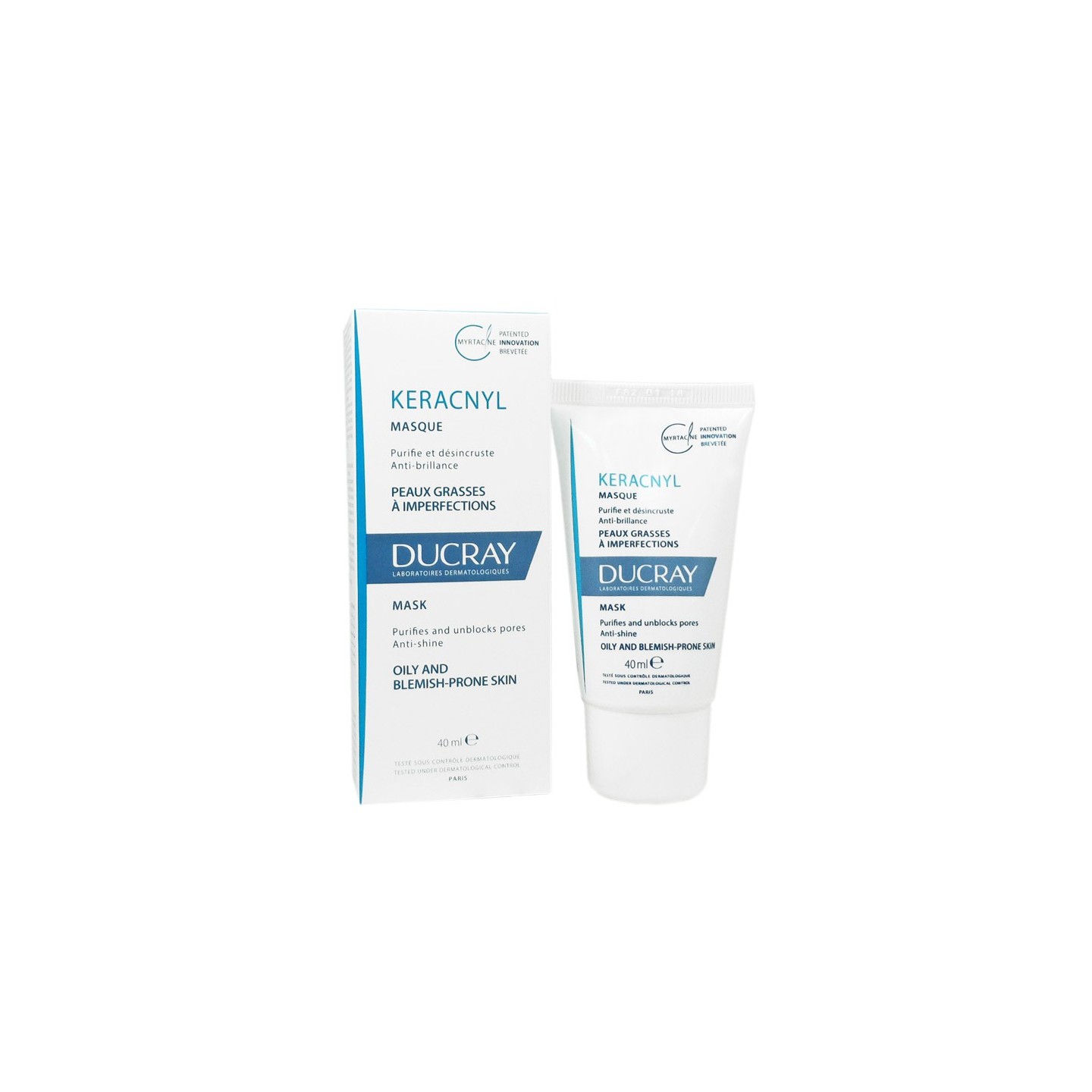 Ducray keracnyl masque triple action 40 ml