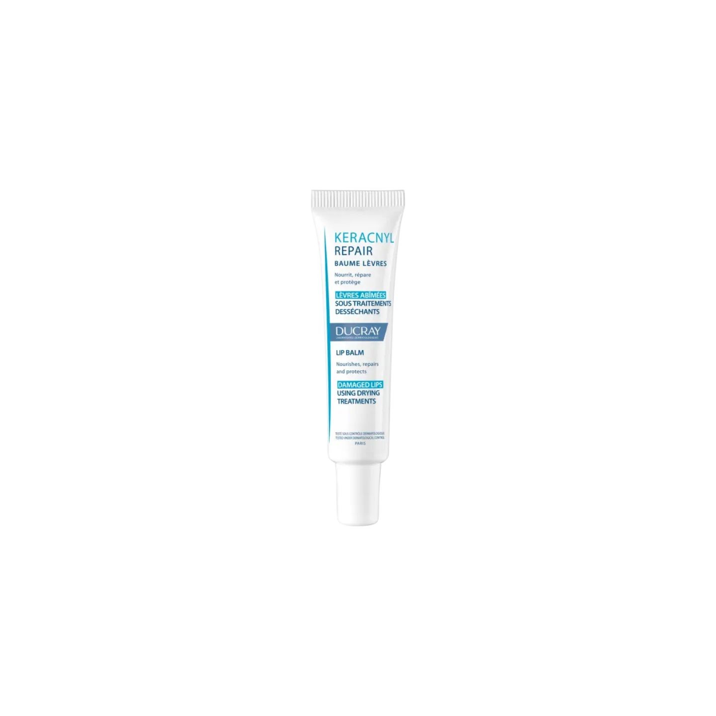 Ducray Keracnyl Repair Baume compensateur lèvres gercées à sévèrement abîmées - 15ml