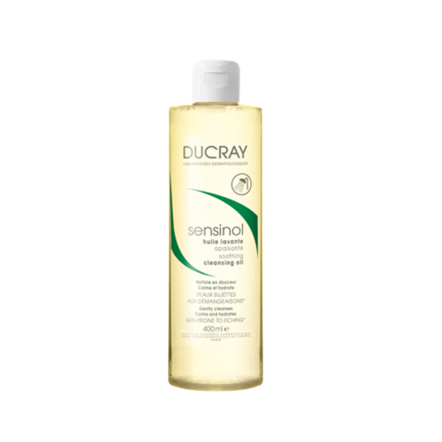 Ducray sensinol huile lavante 400ml