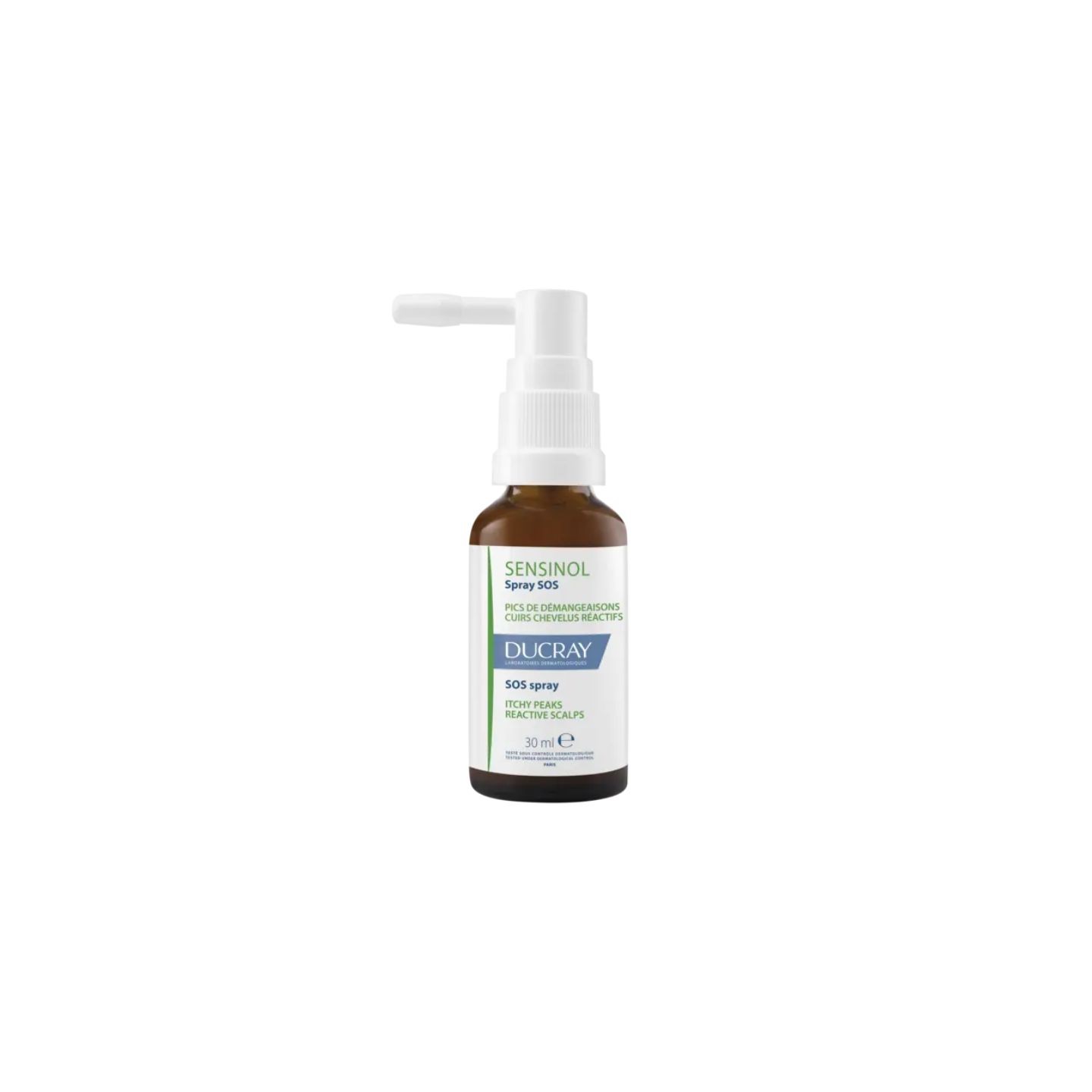 Ducray Sensinol Spray SOS démangeaisons cuirs chevelus réactifs - 30ml