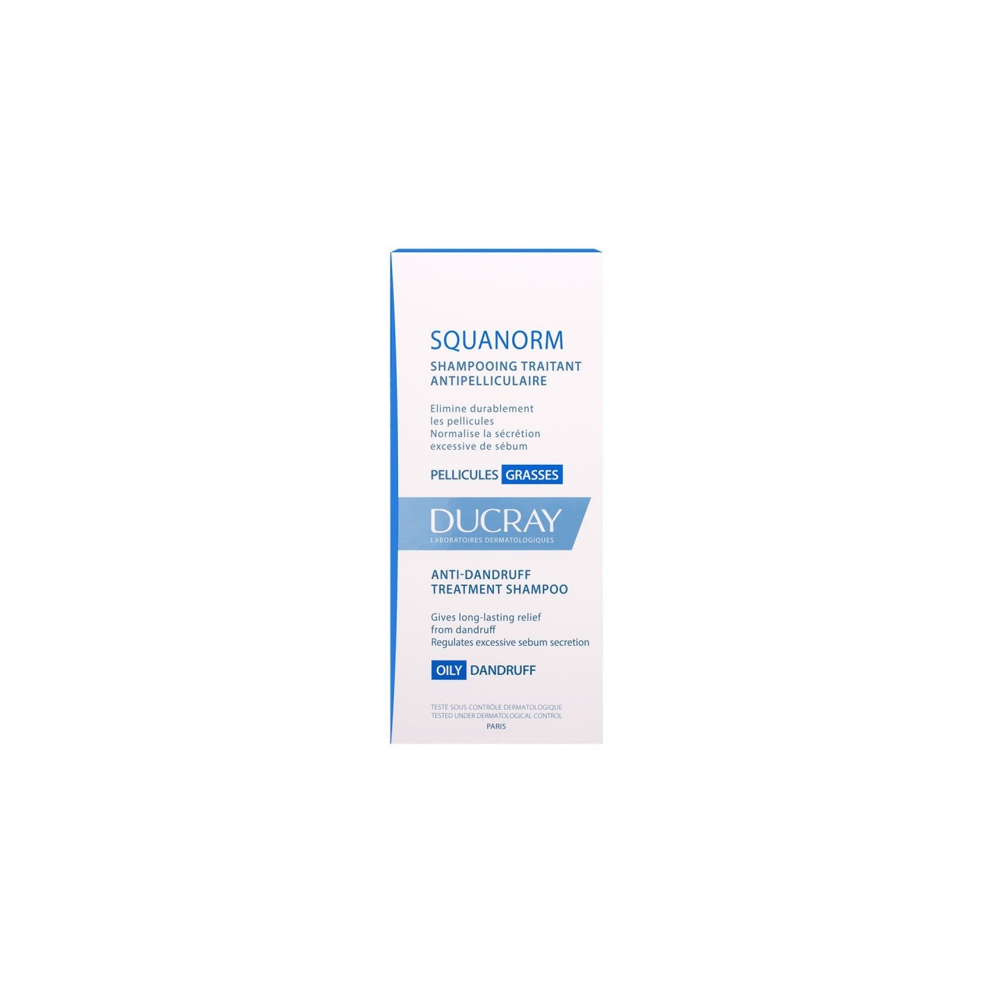 Ducray squanorm shampooing anti-pellicules grasses 200ml