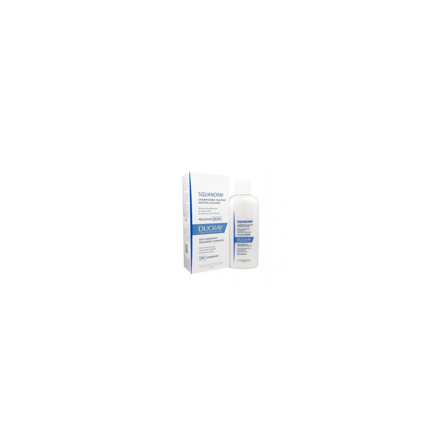Ducray squanorm shampooing anti-pellicules seches 200ml