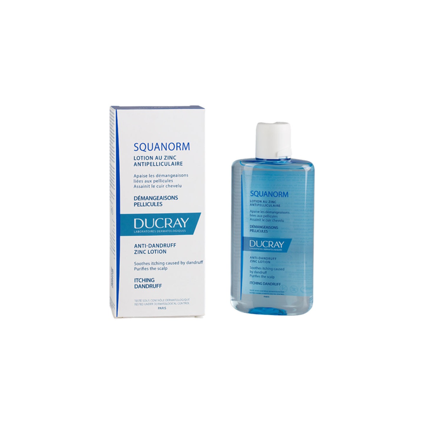 Ducray squanorm lotion anti pelliculaire au zinc