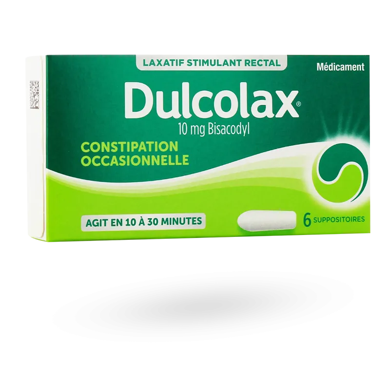Dulcolax suppositoire 10 mg - 6 suppositoires